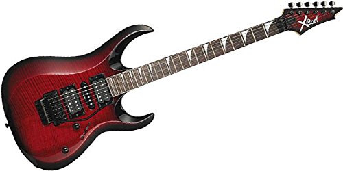 Cort X-11 Electric Guitar in Black Cherry Sunburst (String Gauge 9